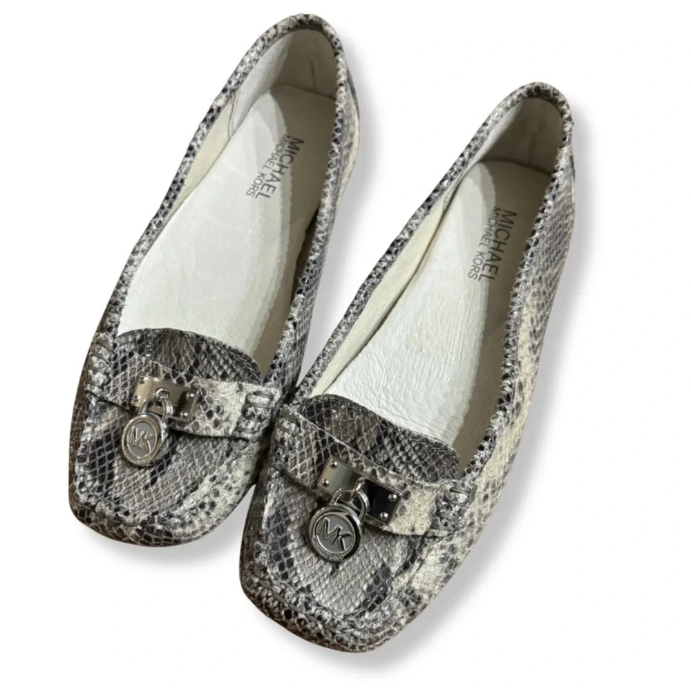 Michael Kors Snakeskin Embossed Ballet Flats – NWOT – Size 5.5M